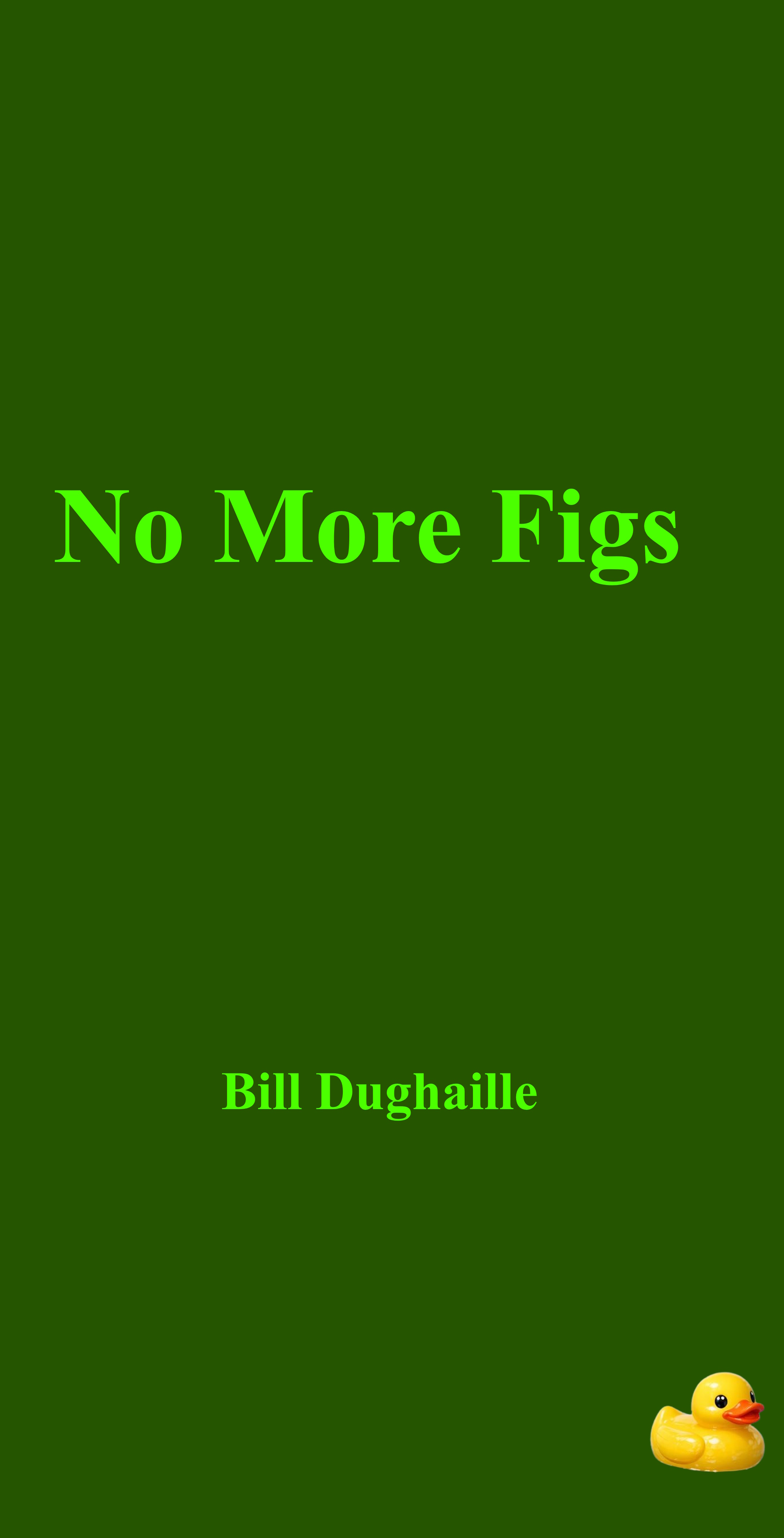 No More Figs cover